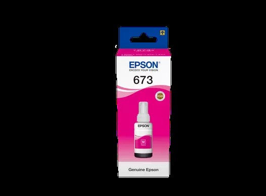 Epson 673 Ink Bottles Magenta 70ml EcoTank L800 /810 / 850 / 1800
