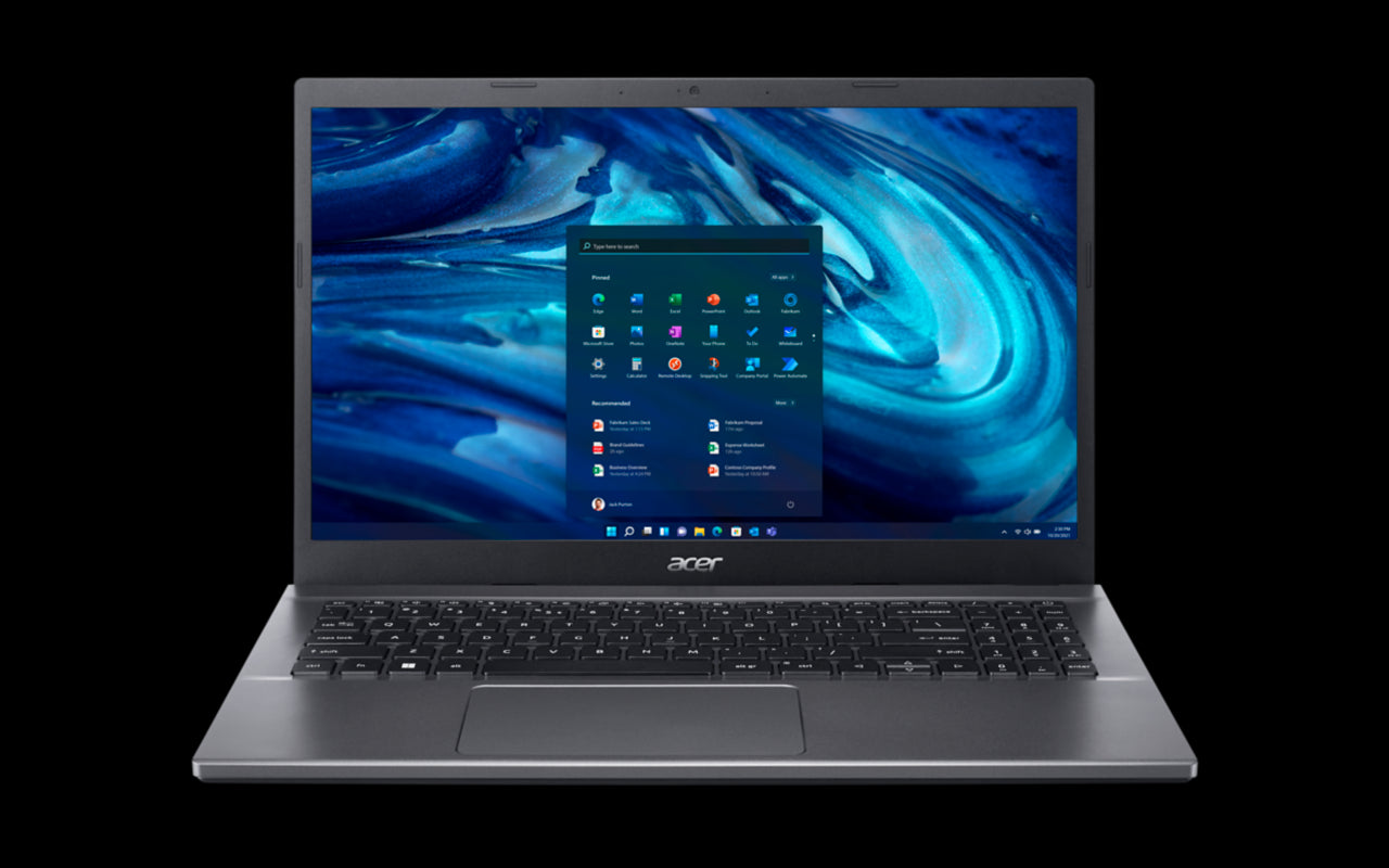 Acer Extensa EX215-55-39RX 15.6" HD Intel Core i3-1215U 8 GB DDR4 Memory 512GB PCIe NVMe SSD UMA WIFI6+BT HD TNR Camera No External Video Memory 50Wh Li-ion battery 45W Callisto HDD upgrade kit / N / N / Windows 11 Pro 1 Year Warranty Steel Gray