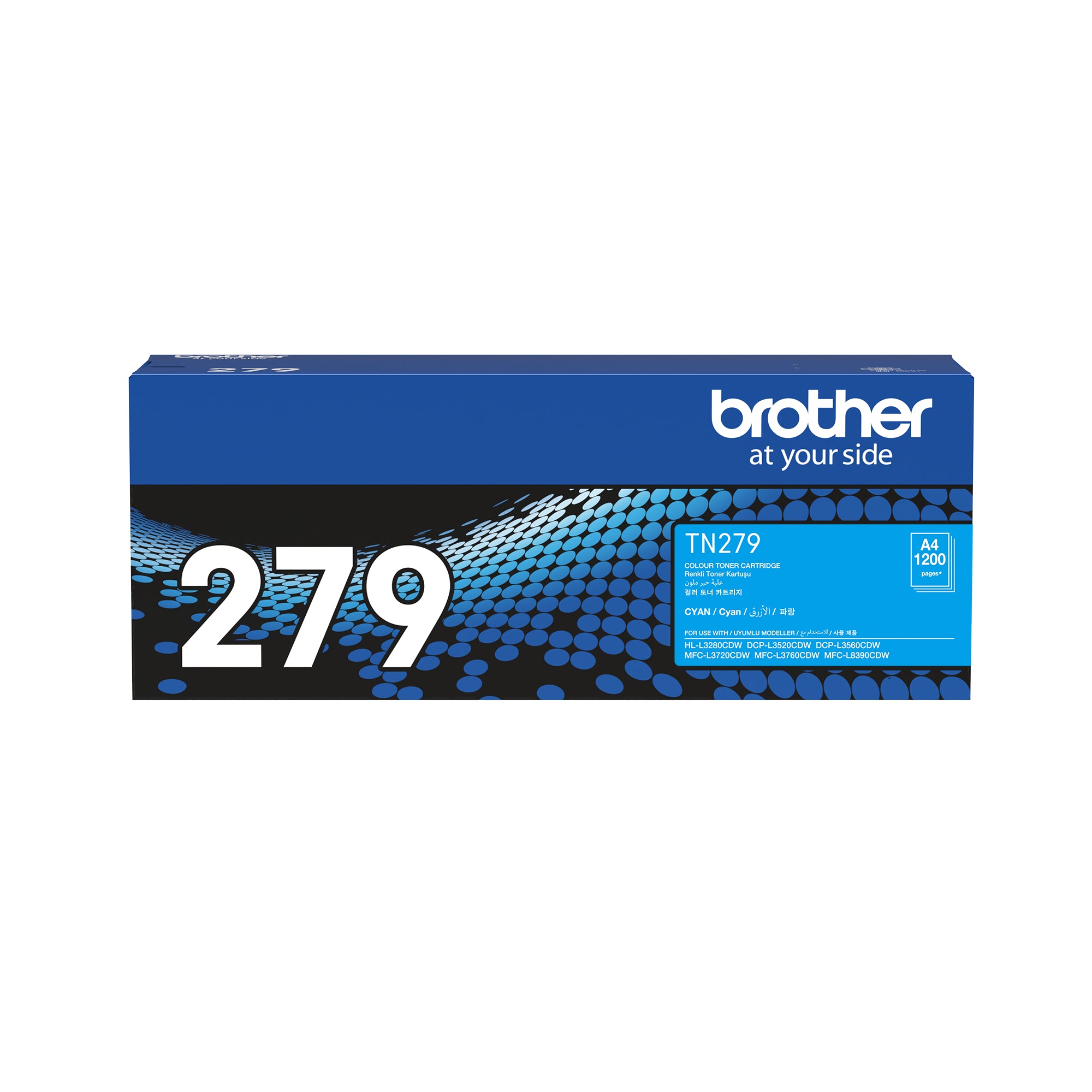 Brother / Standard Cyan Toner Cartridge for HL-L3280CDW / MFC-L3760CDW