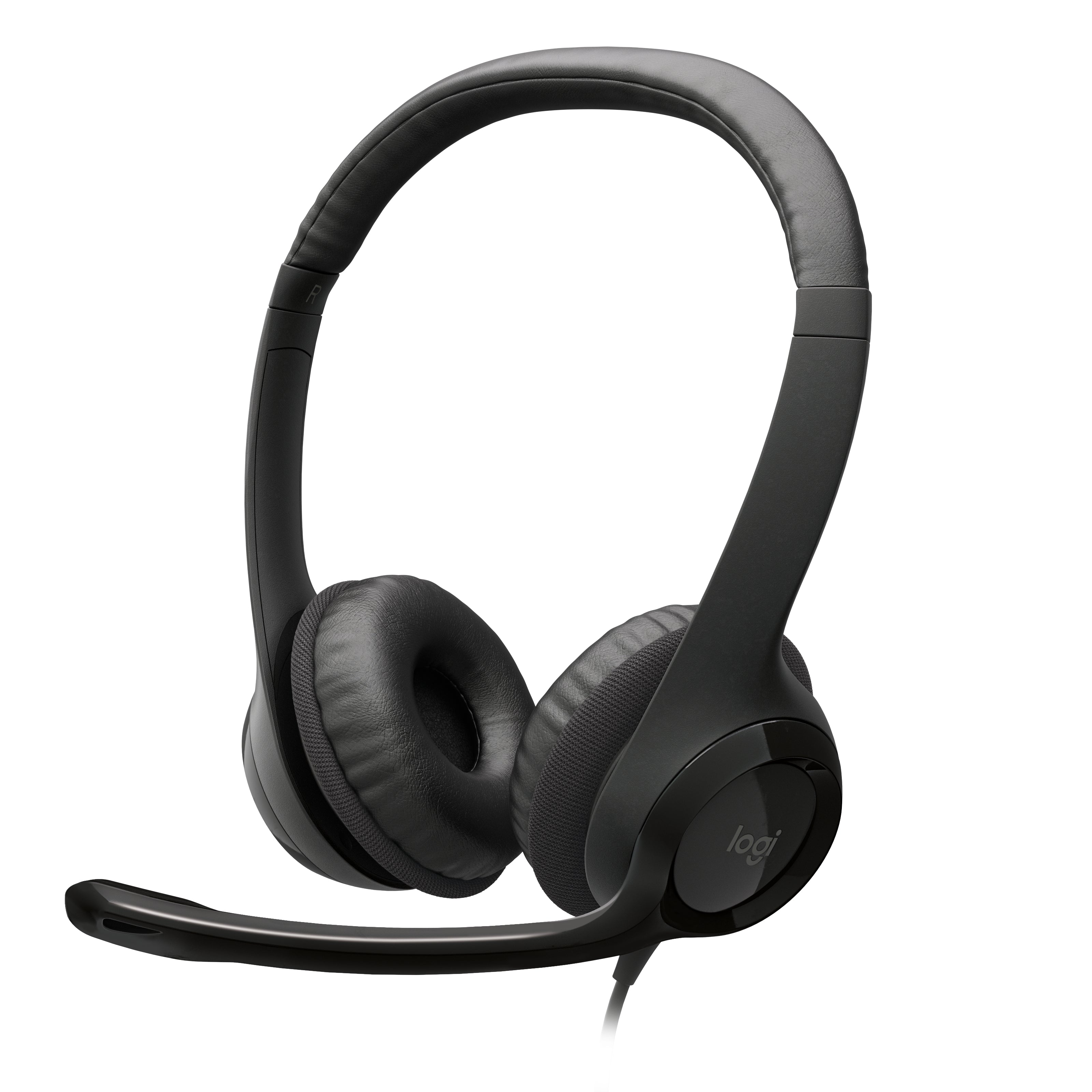 Logitech H390C - Stereo Headset - Black - USB-C