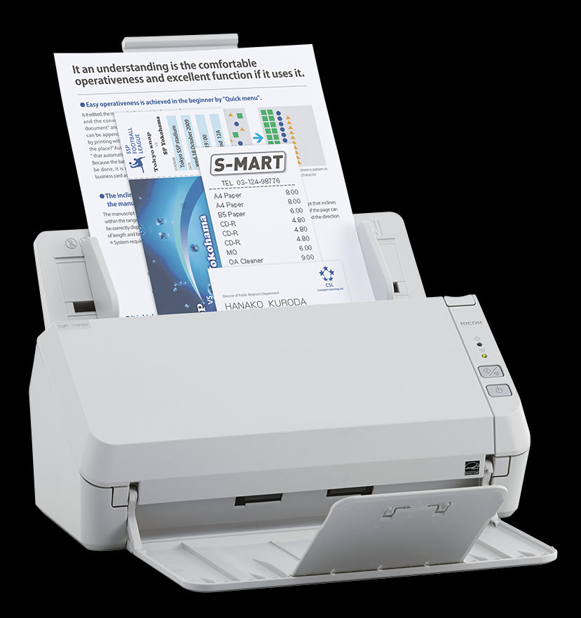 Ricoh A4 30ppm/60ipm Duplex ADF Gigabit Ethernet USB3.2 LED Office Scanner Ricoh