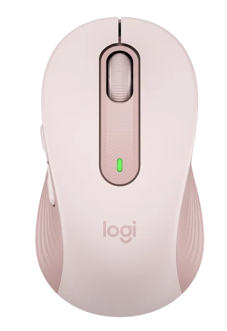 Logitech M650 - Signature Wireless Mouse - Rose - Bluetooth