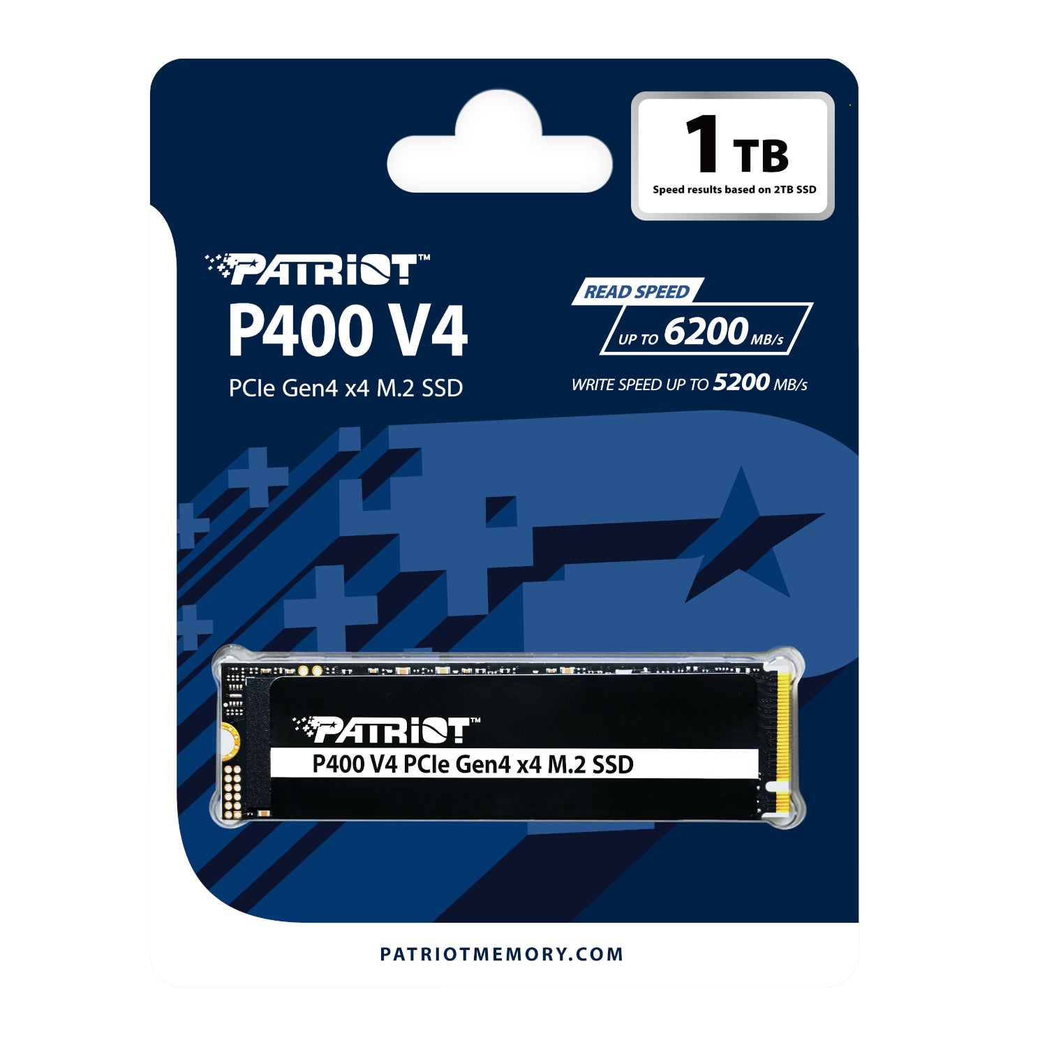 Patriot P400 V4 PCIe Gen4 x4 1TB M.2 2280 NVMe SSD – image 4