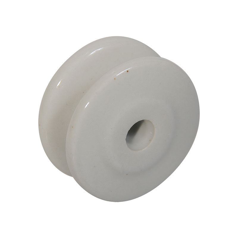 Porcelain Bobbin Insulator (Box of 10)