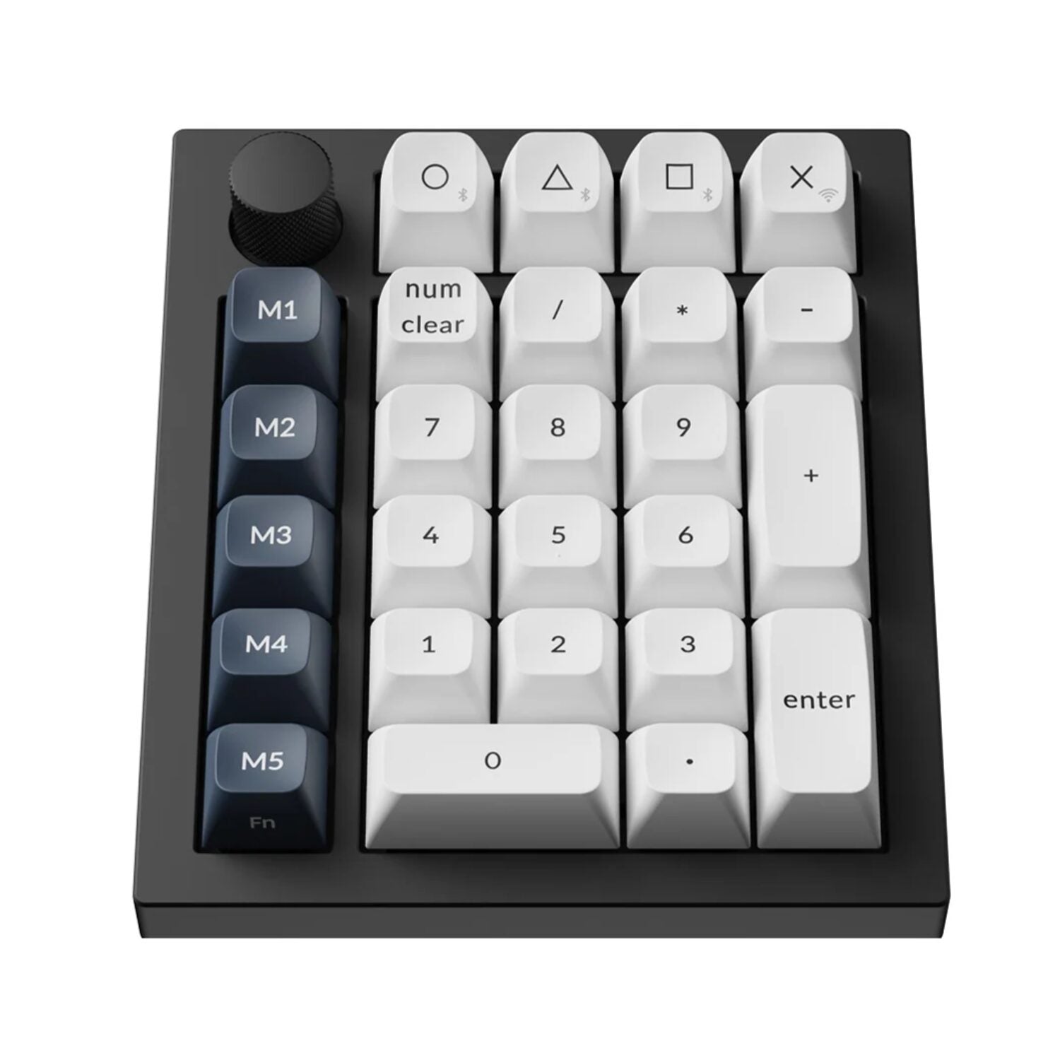 Keychron Q0 Max QMK Gateron Jupiter Red RGB Wireless Custom Number Pad Carbon Black – image 2