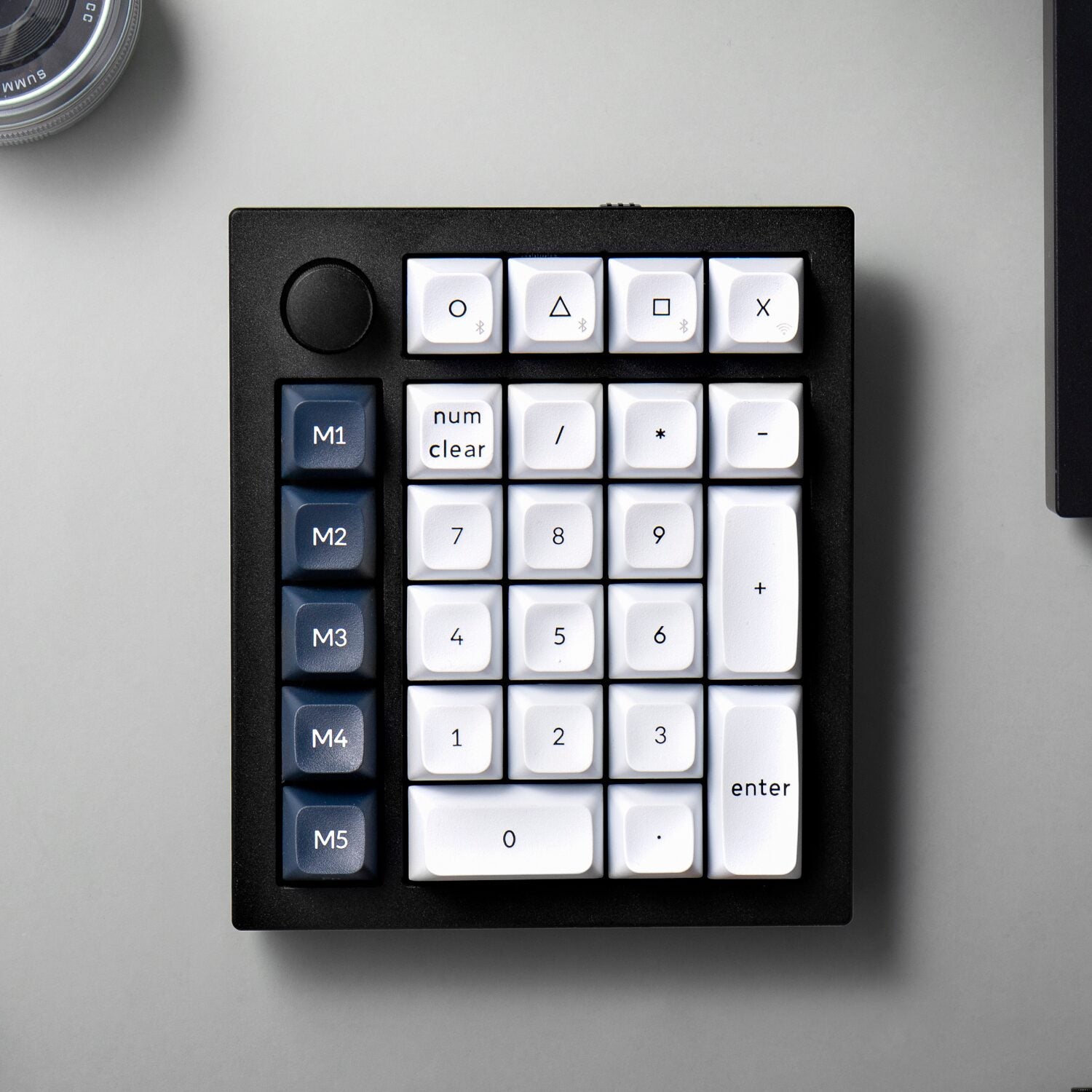 Keychron Q0 Max QMK Gateron Jupiter Red RGB Wireless Custom Number Pad Carbon Black – image 4