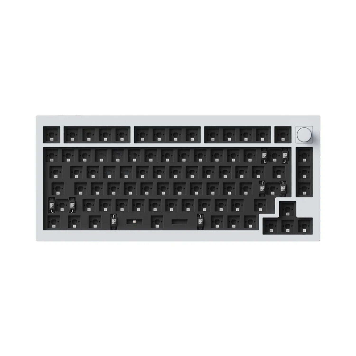 Keychron Q1H-P1 QMK Wireless Custom Keyboard - White – image 2
