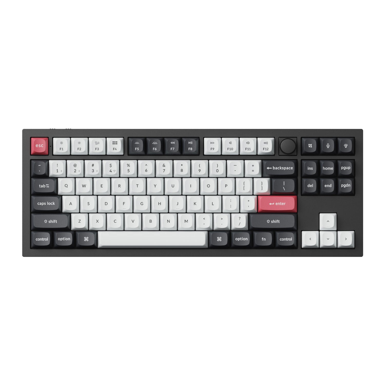 Keychron Q3 HE QMK 80% Wireless Custom Mechanical Keyboard (Nebula Switch) – Carbon Black – image 2