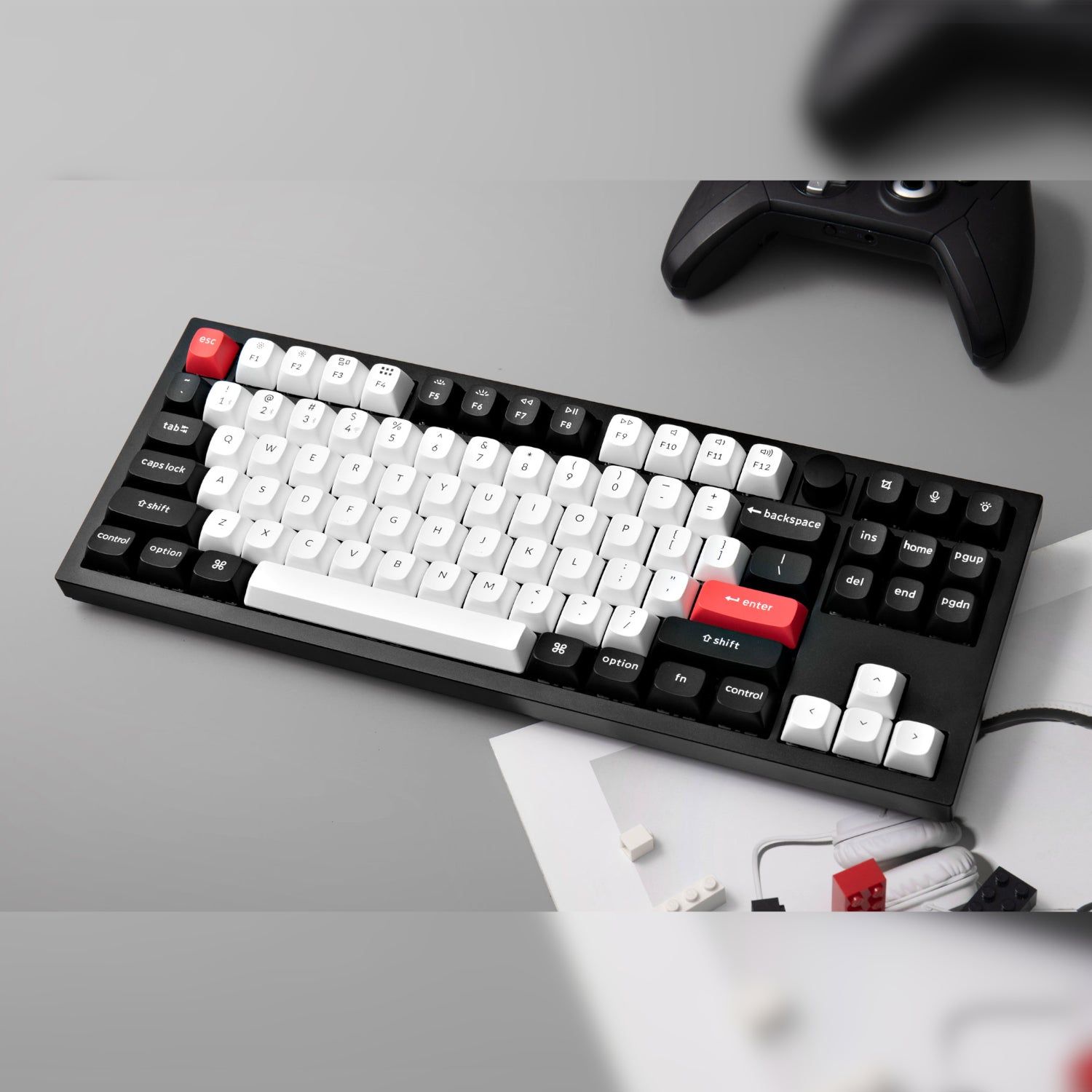 Keychron Q3 HE QMK 80% Wireless Custom Mechanical Keyboard (Nebula Switch) – Carbon Black – image 5