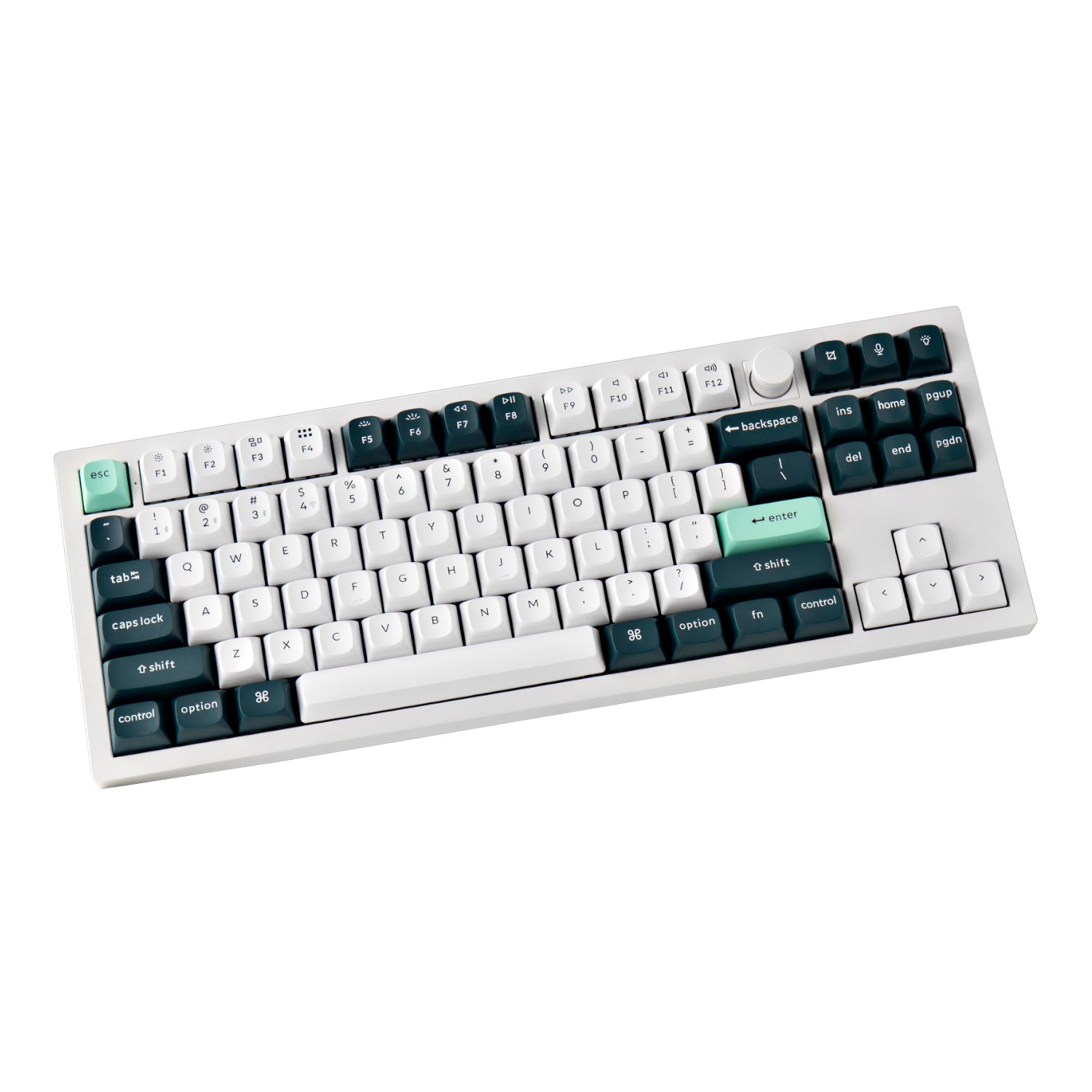 Keychron Q3 HE QMK 80% Wireless Custom Mechanical Keyboard (Nebula Switch) - Shell White – image 3