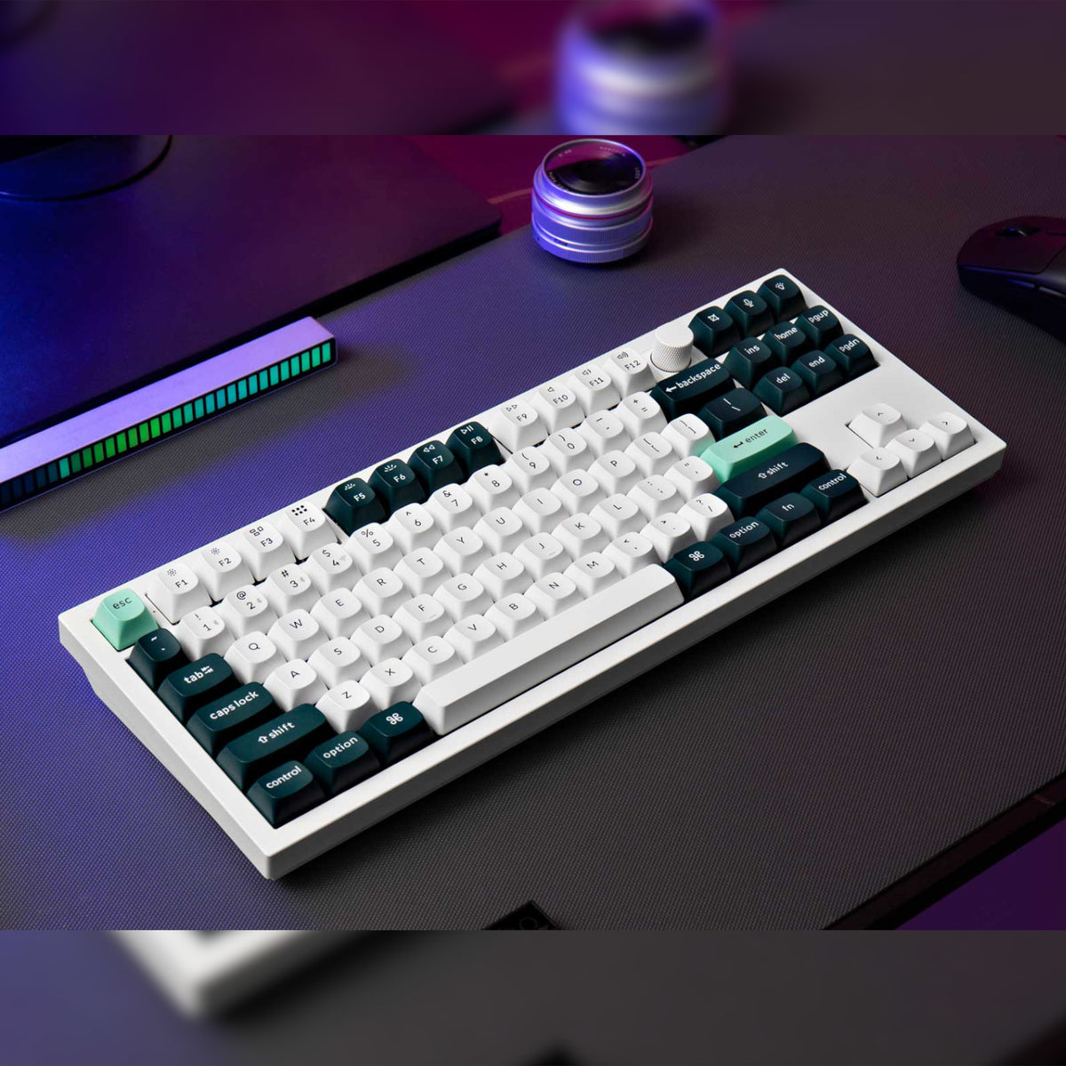 Keychron Q3 HE QMK 80% Wireless Custom Mechanical Keyboard (Nebula Switch) - Shell White – image 4