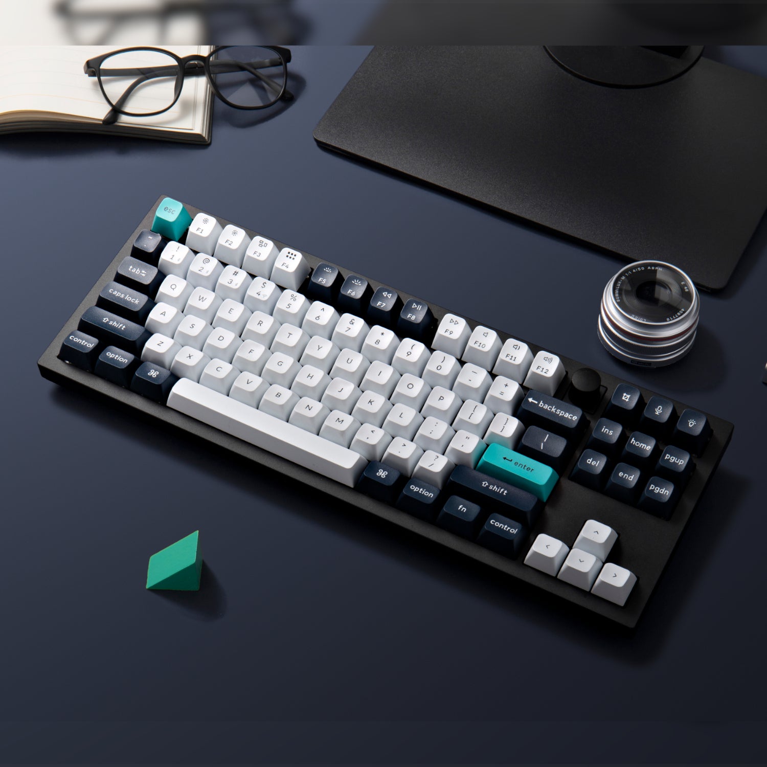 Keychron Q3 Max QMK/VIA 80% Wireless Custom Mechanical Keyboard (Banana Switch) - Carbon Black - image 4