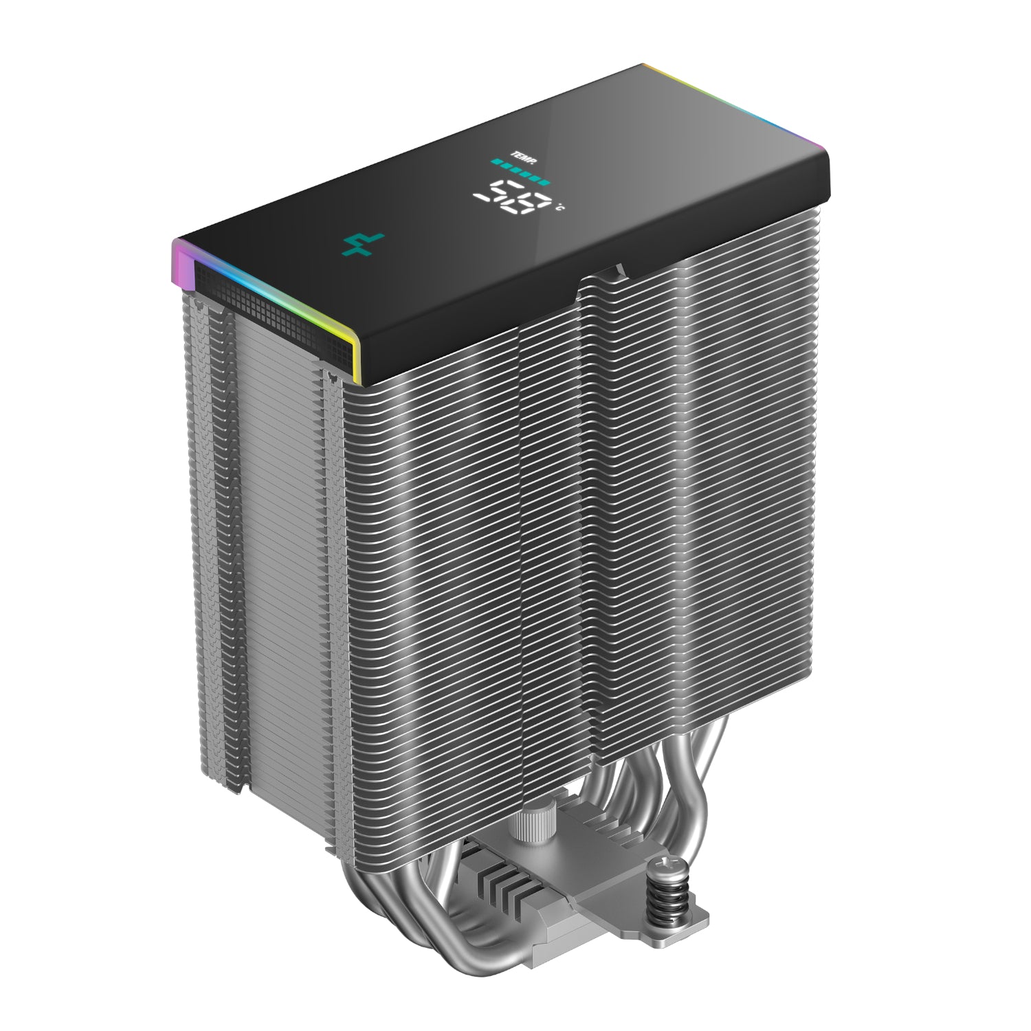 DeepCool AK500S Digital 120mm Air CPU Cooler - Black – image 6