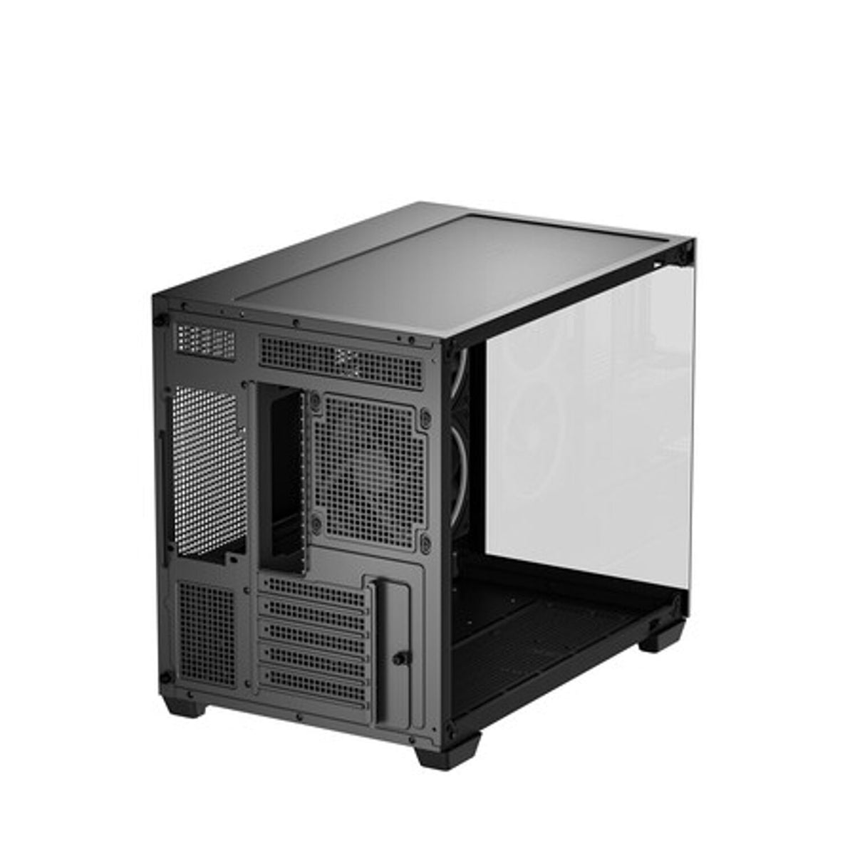 Deepcool CG330 3F Panoramic Dual-Chamber Micro-ATX Gaming Chassis - Black – image 9