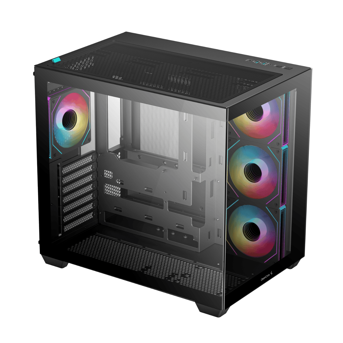 DeepCool CG530 4F Tempered Glass ATX Gaming Chassis - Black – image 3