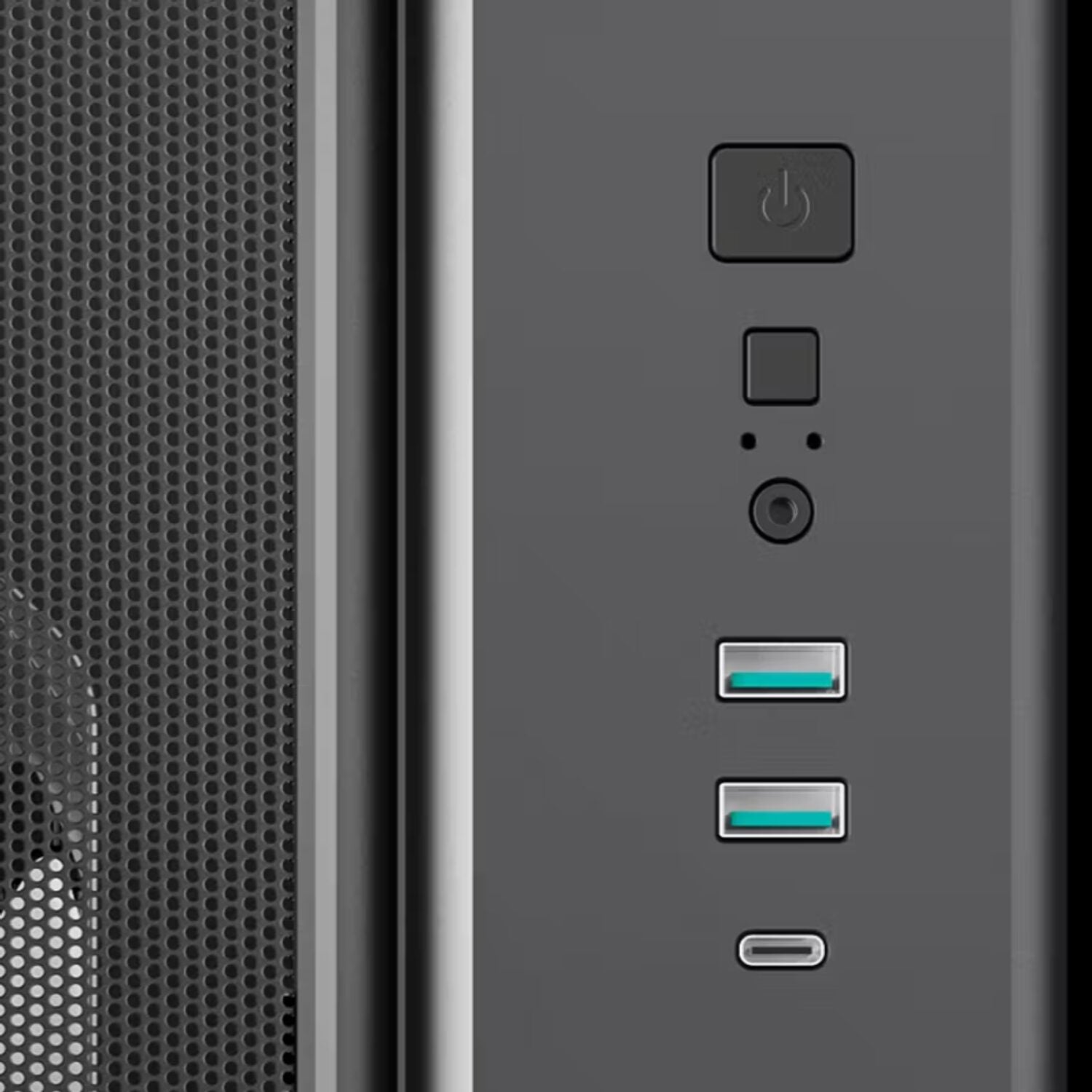 DeepCool CG590 Mesh 2F ATX ARGB Gaming Chassis - Black – image 11