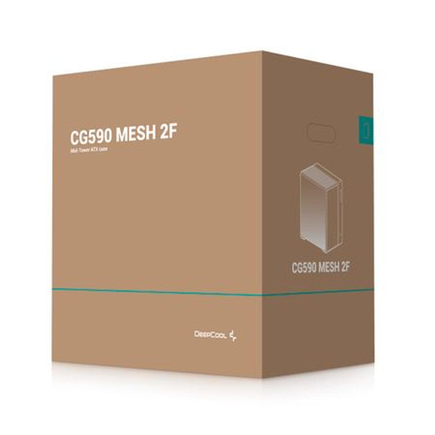 DeepCool CG590 Mesh 2F ATX ARGB Gaming Chassis - Black – image 13