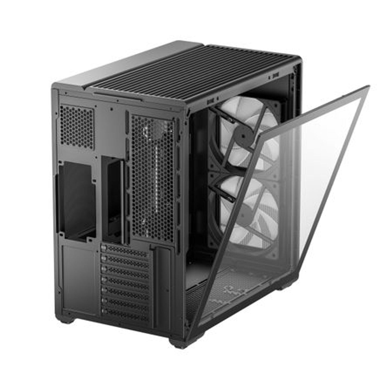 DeepCool CG590 Mesh 2F ATX ARGB Gaming Chassis - Black – image 6