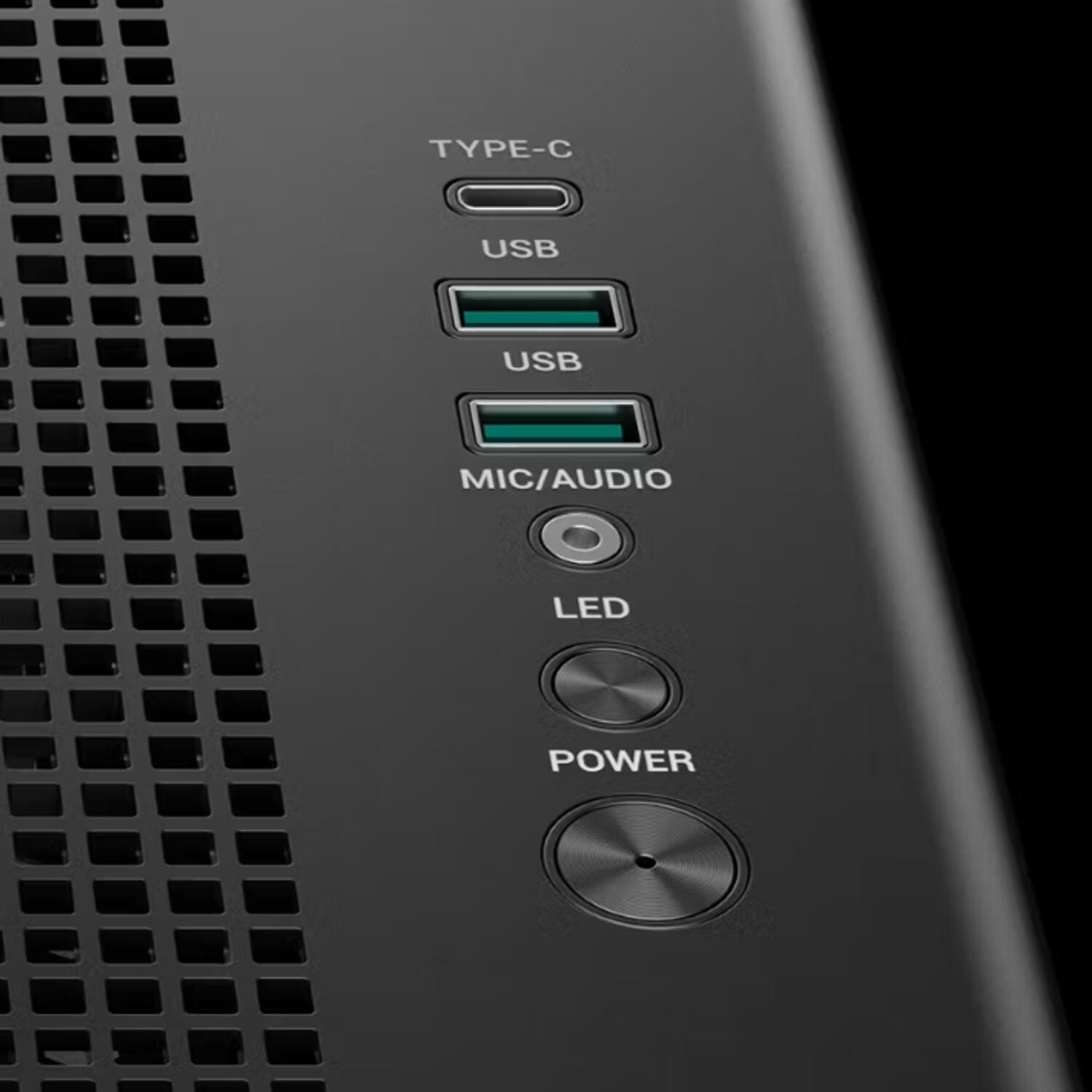 DeepCool CG590U 5F ATX ARGB Gaming Chassis - Black – image 8