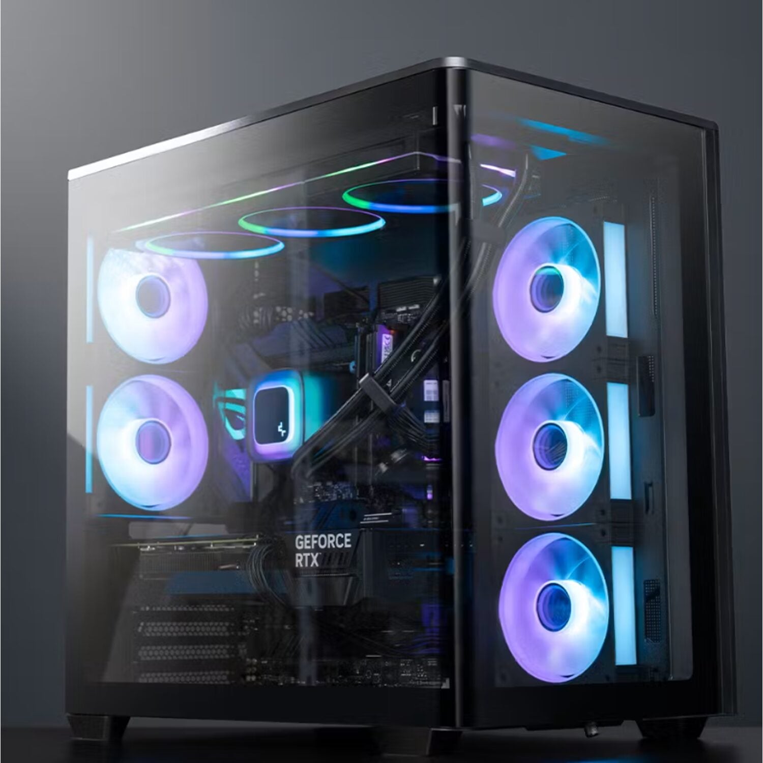 DeepCool CG590U 5F ATX ARGB Gaming Chassis - Black – image 9