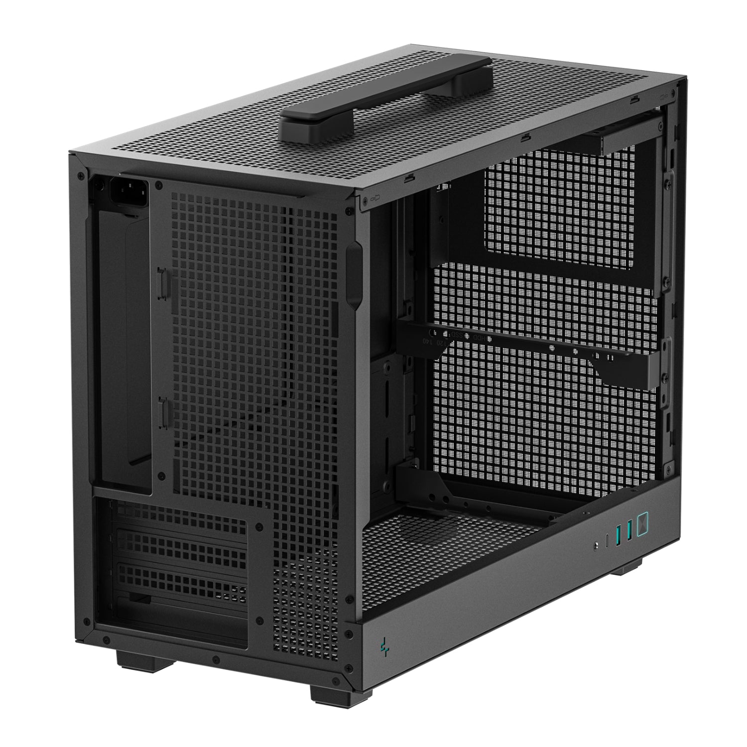 DeepCool CH160 PLUS Micro-ATX Chassis - Black – image 5