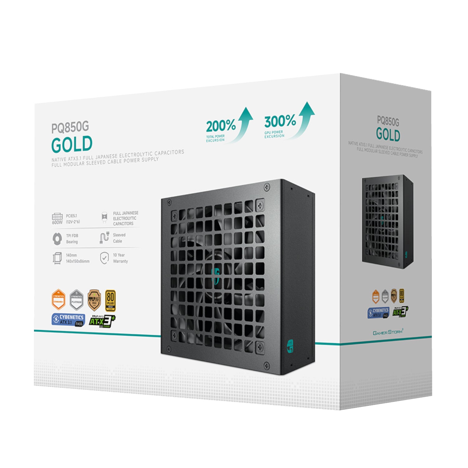 DeepCool PQ850G Series 850W 80 PLUS Gold Modular Power Supply – image 6