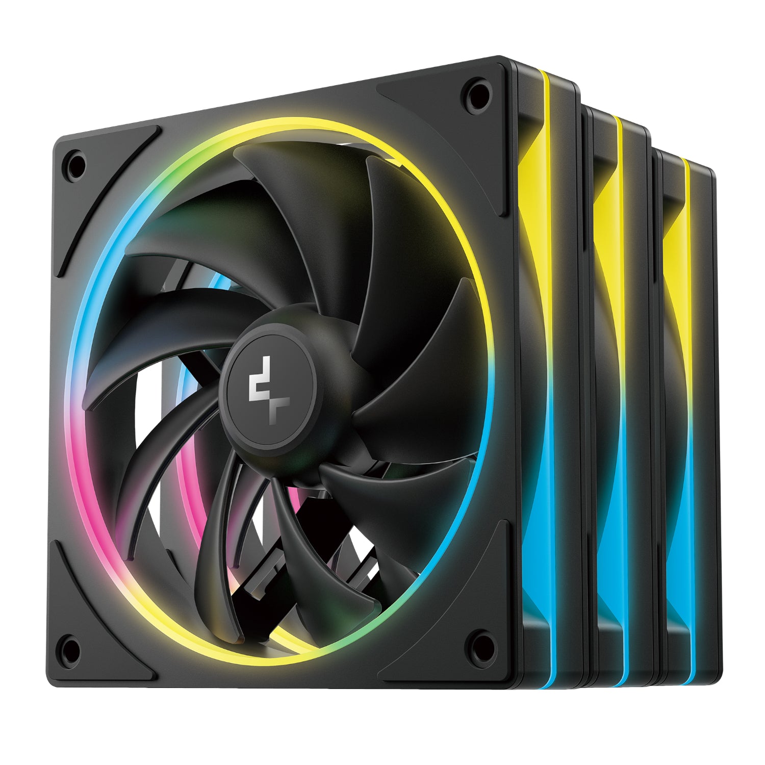 DeepCool FL12 SE 3-in-1 ARGB 120mm Fan Pack - Black – image 2