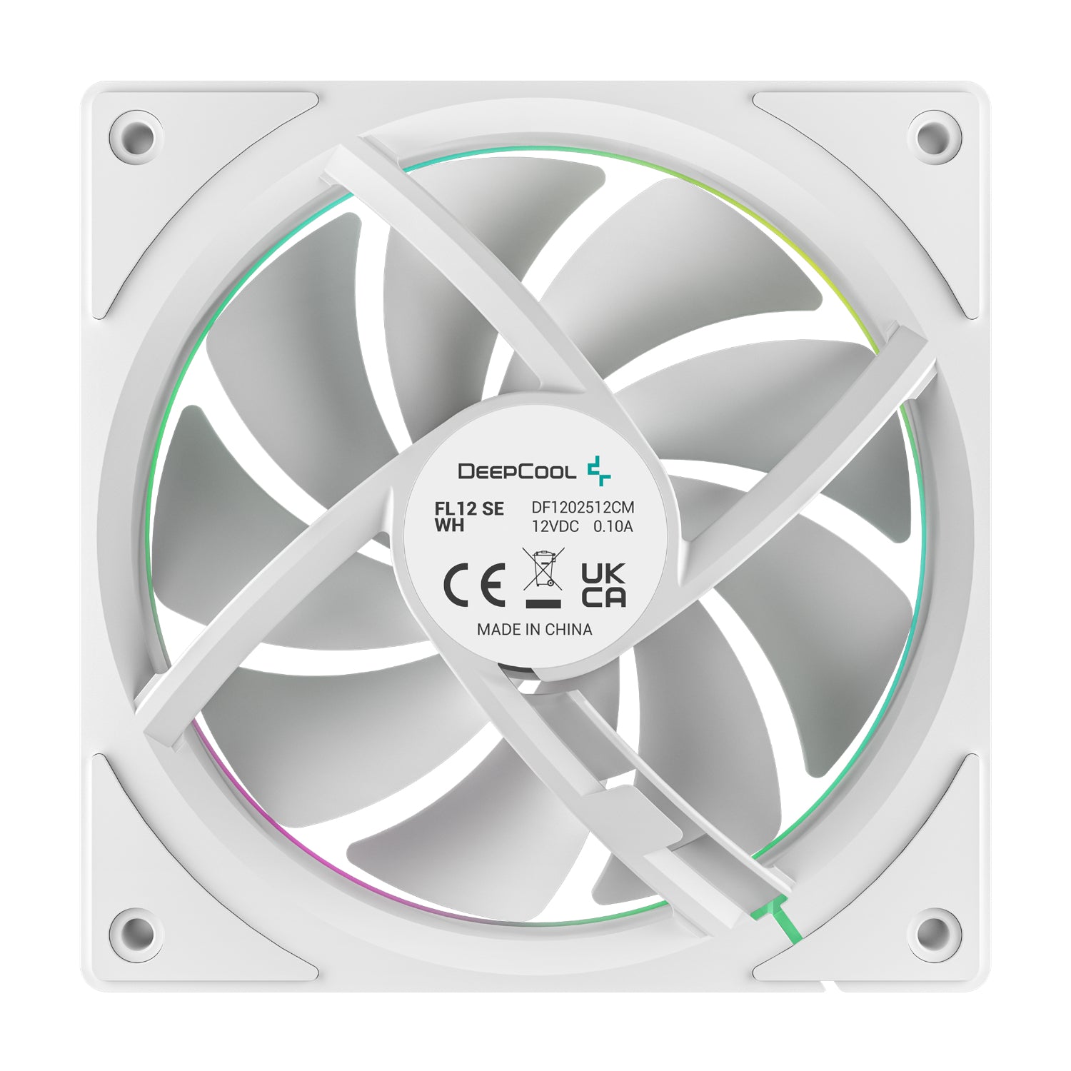DeepCool FL12 SE 3-in-1 ARGB 120mm Fan 3 Pack - White – image 5