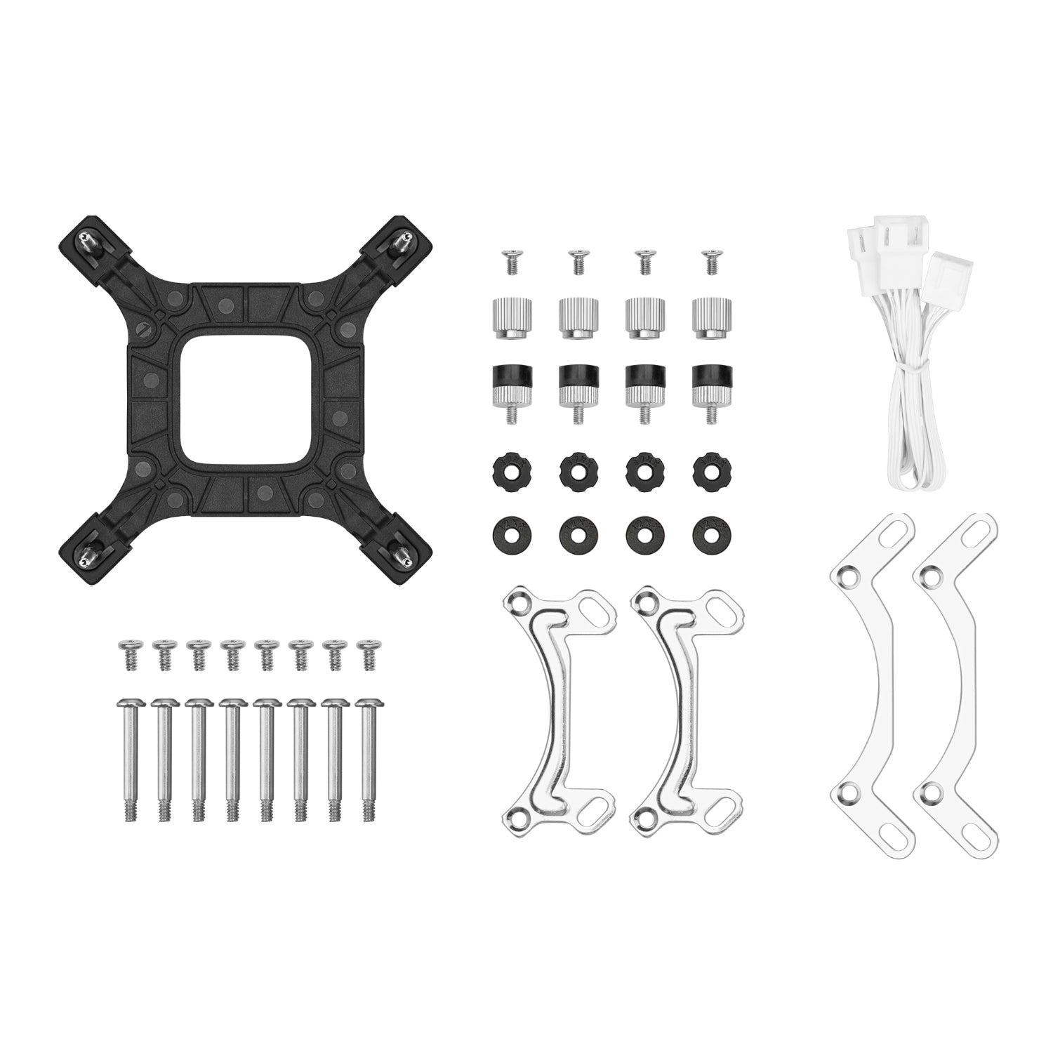 DeepCool LE240 V2 240mm ARGB AIO CPU Liquid Cooler - White – image 6