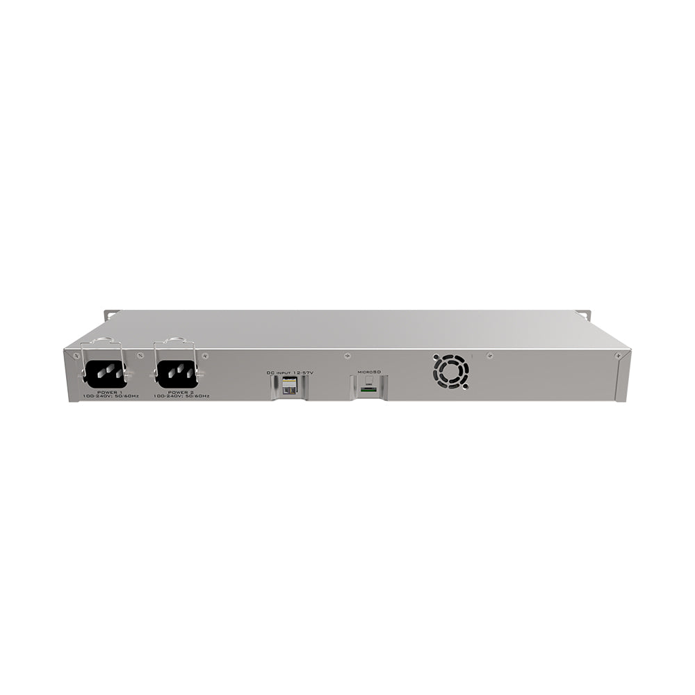MikroTik RouterBOARD RB1100AHx4, 13x GB LAN, RouterOS L6, 1U rACkmount case, Dual PSU