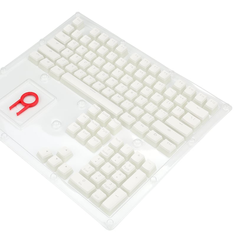 REDRAGON 104 SCARAB Mechanical Key Caps – White
