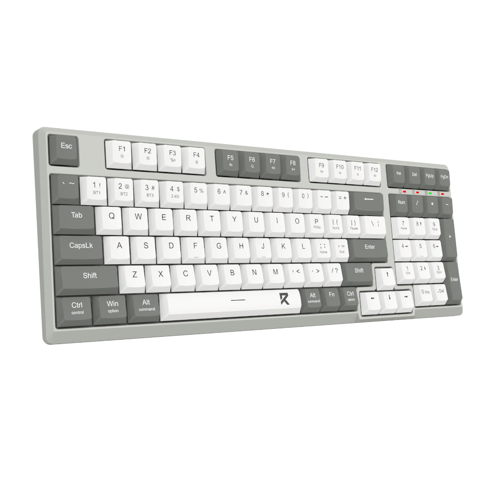 REDRAGON KB SCISSOR KEY 2.4G BT WRS BKWT – image 2
