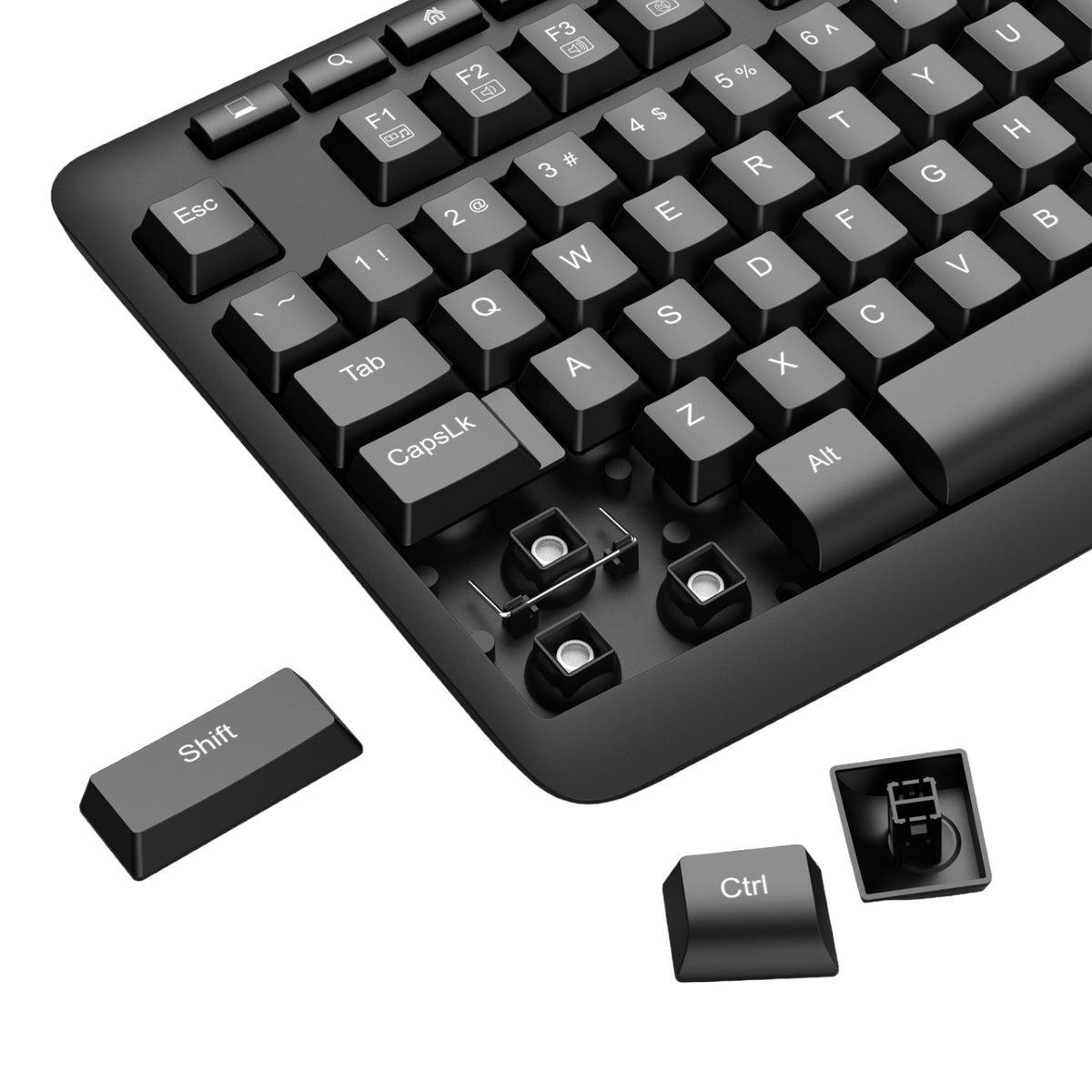 Redragon BS-7367-B Wireless Office Keyboard and Mouse Combo - Black – image 4