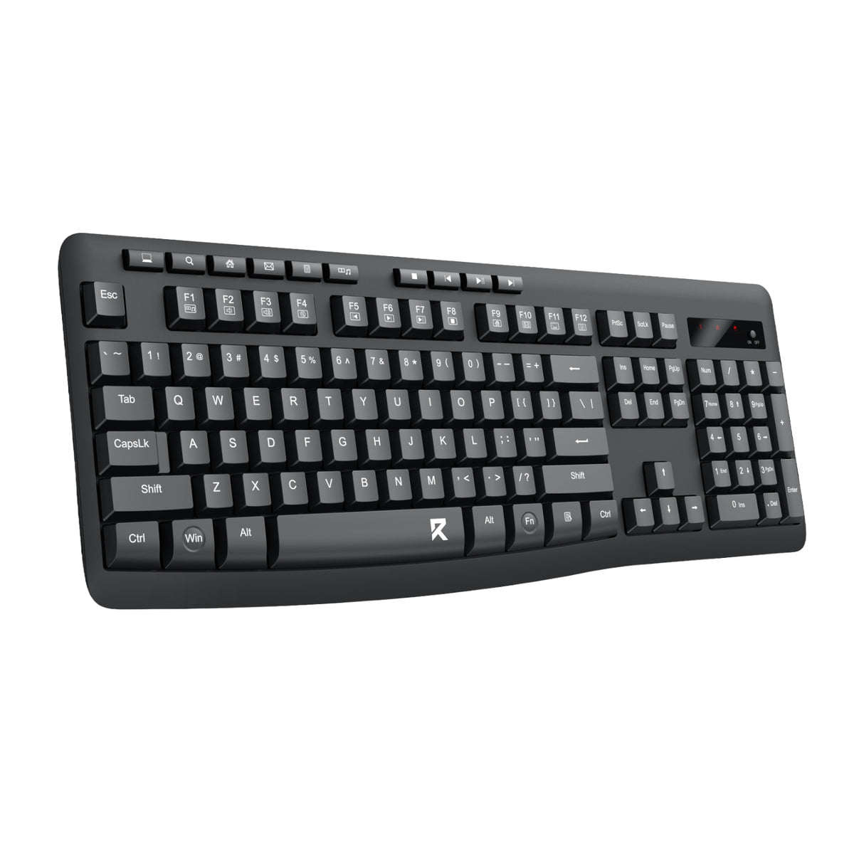 Redragon BS-7367-B Wireless Office Keyboard and Mouse Combo - Black – image 3