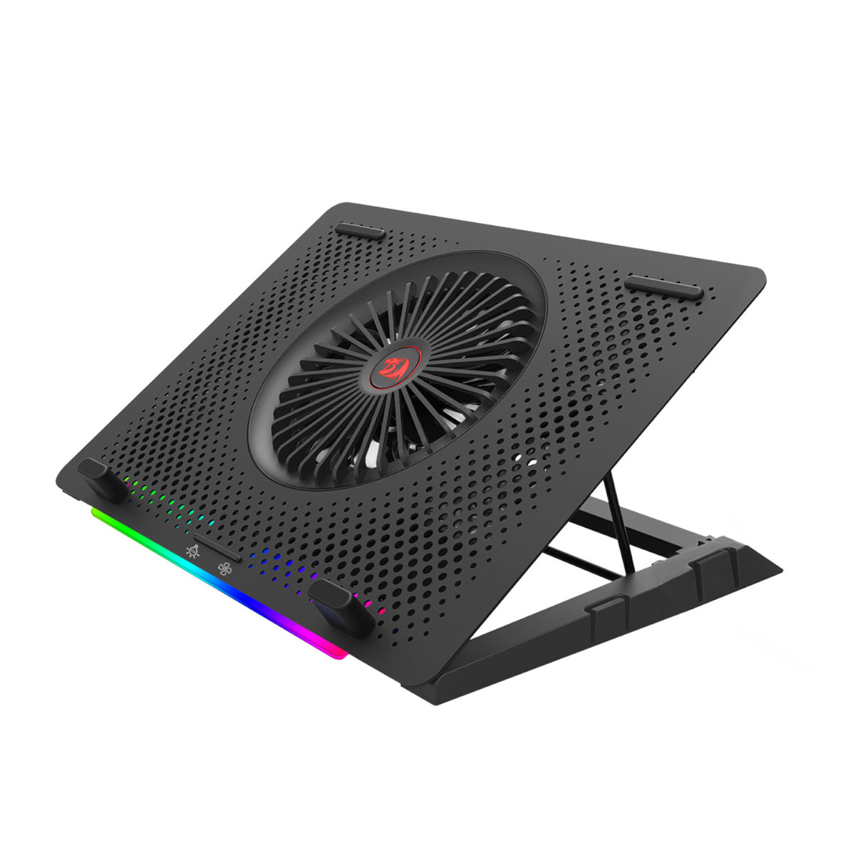 REDRAGON Dual USB 5 Fan RGB Gaming Notebook Stand – image 2
