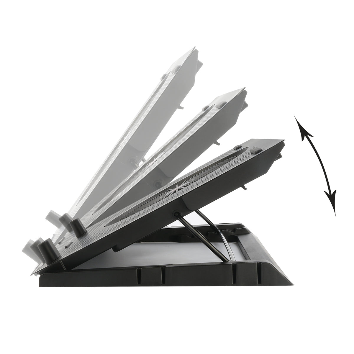 REDRAGON Dual USB 5 Fan RGB Gaming Notebook Stand – image 3