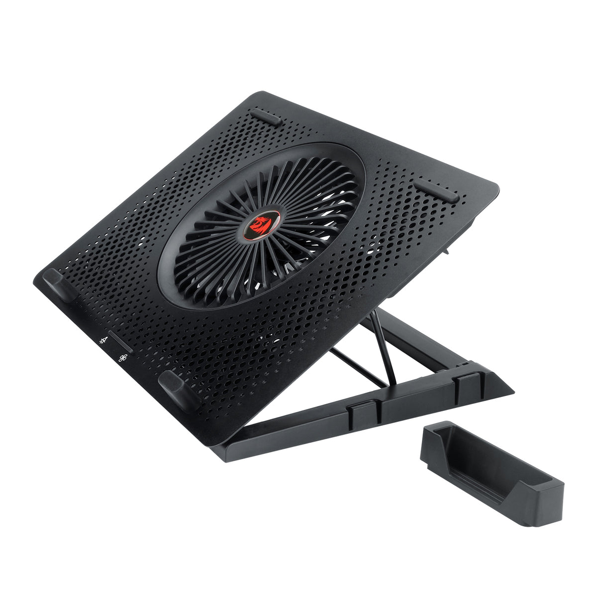 REDRAGON Dual USB 5 Fan RGB Gaming Notebook Stand – image 4