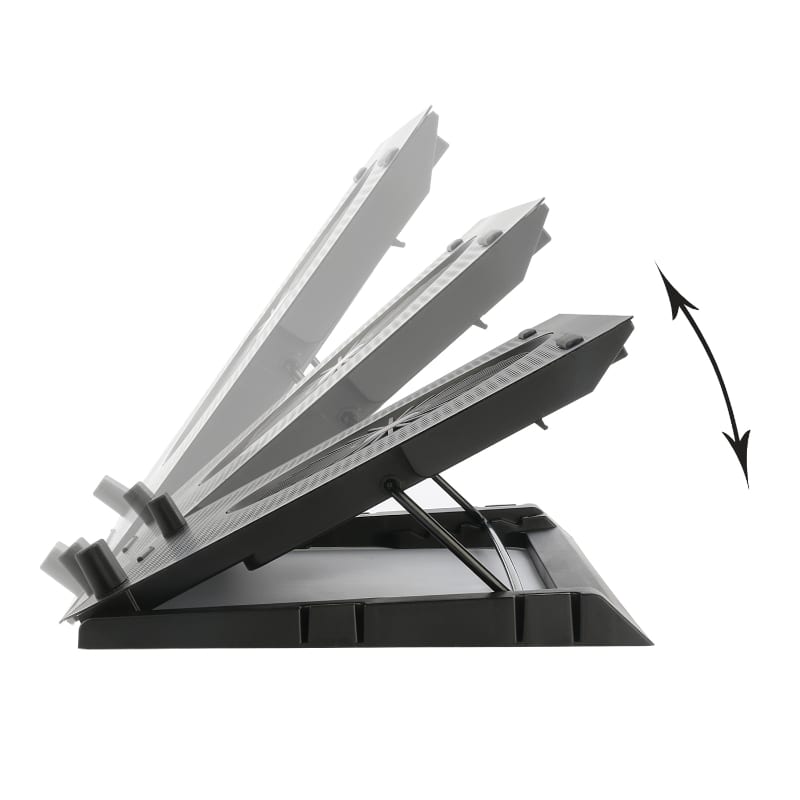 REDRAGON Dual USB 5 Fan RGB Gaming Notebook Stand – image 3