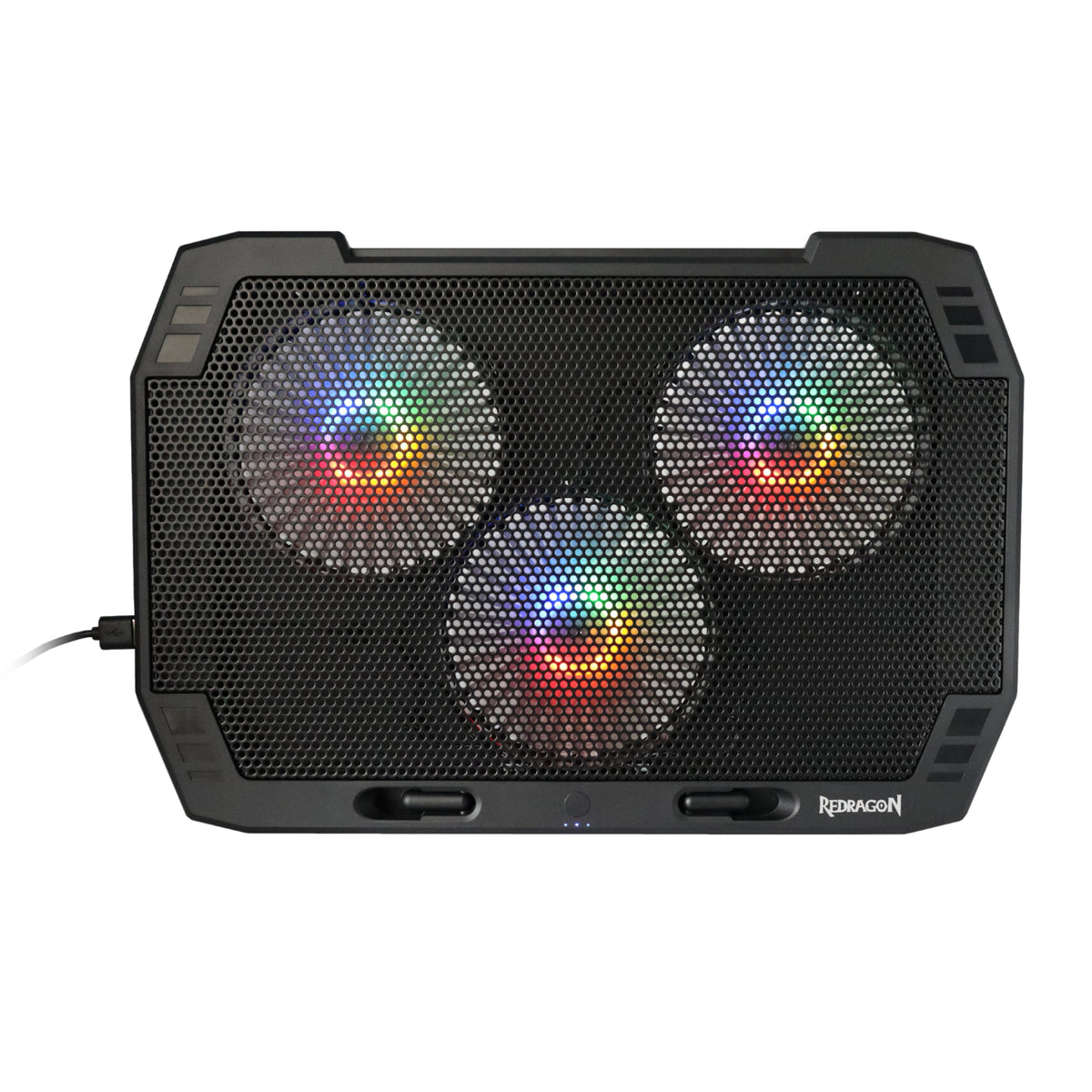 REDRAGON Dual USB 3 Fan RGB Gaming Notebook Stand – image 4