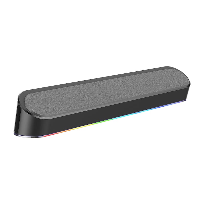 REDRAGON 2.0 Sound Bar ADIEMUS 2 x 3W RGB USB|Aux PC Gaming Speaker - Black – image 5