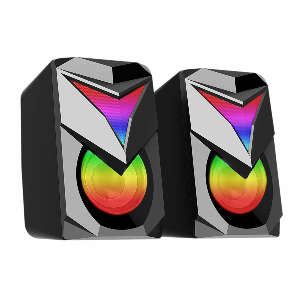 REDRAGON 2.1 Satellite Speaker TOCCATA RGB 11W Gaming Speaker - Black – image 6