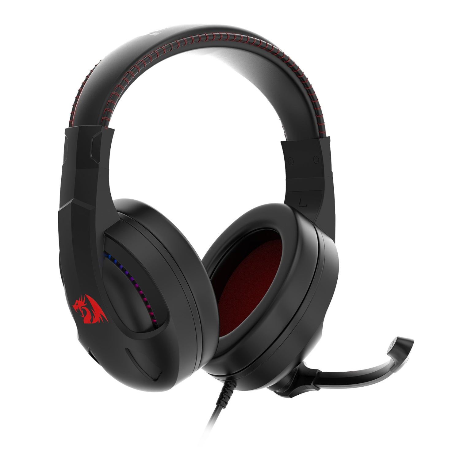 Redragon H211 CRONUS Surround Sound RGB Wired Gaming Headset - Black – image 2