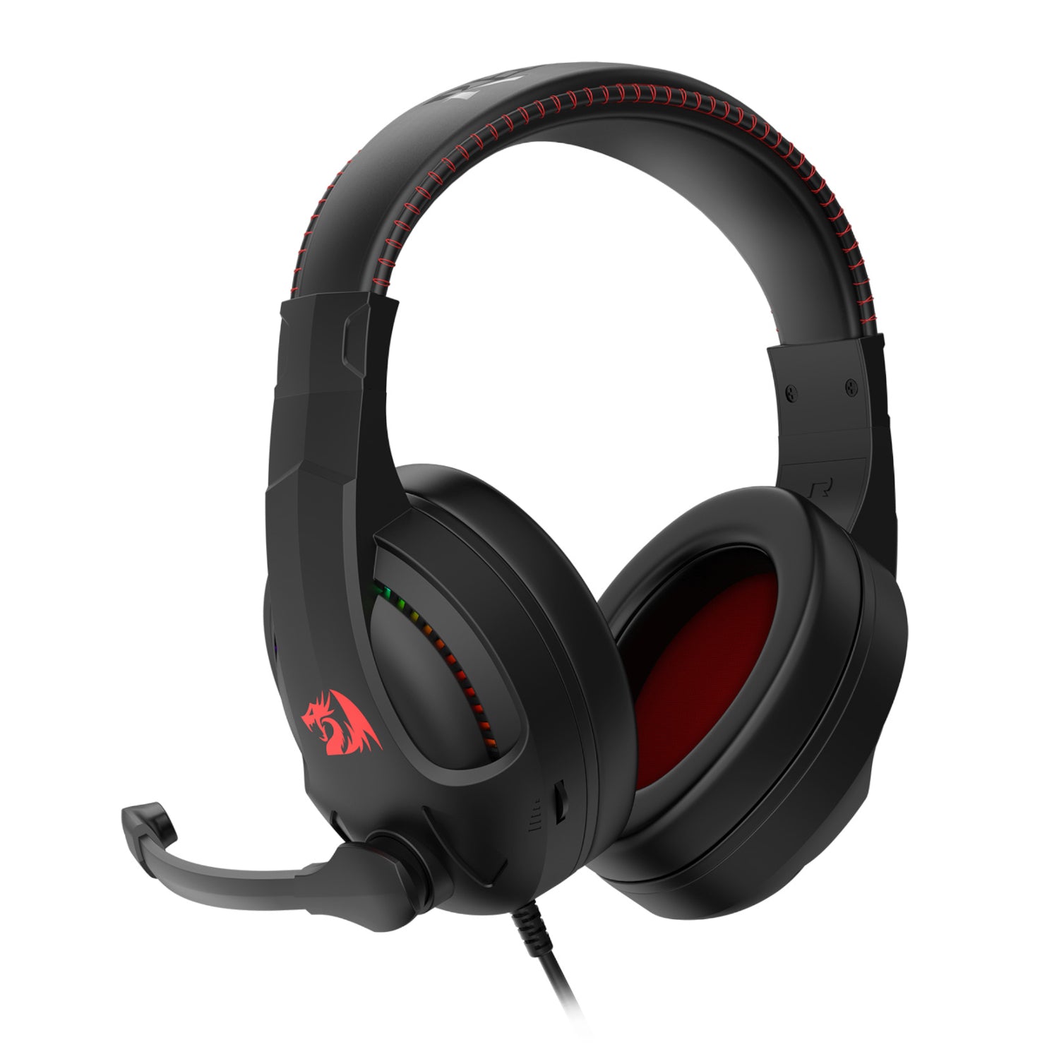 Redragon H211 CRONUS Surround Sound RGB Wired Gaming Headset - Black – image 4