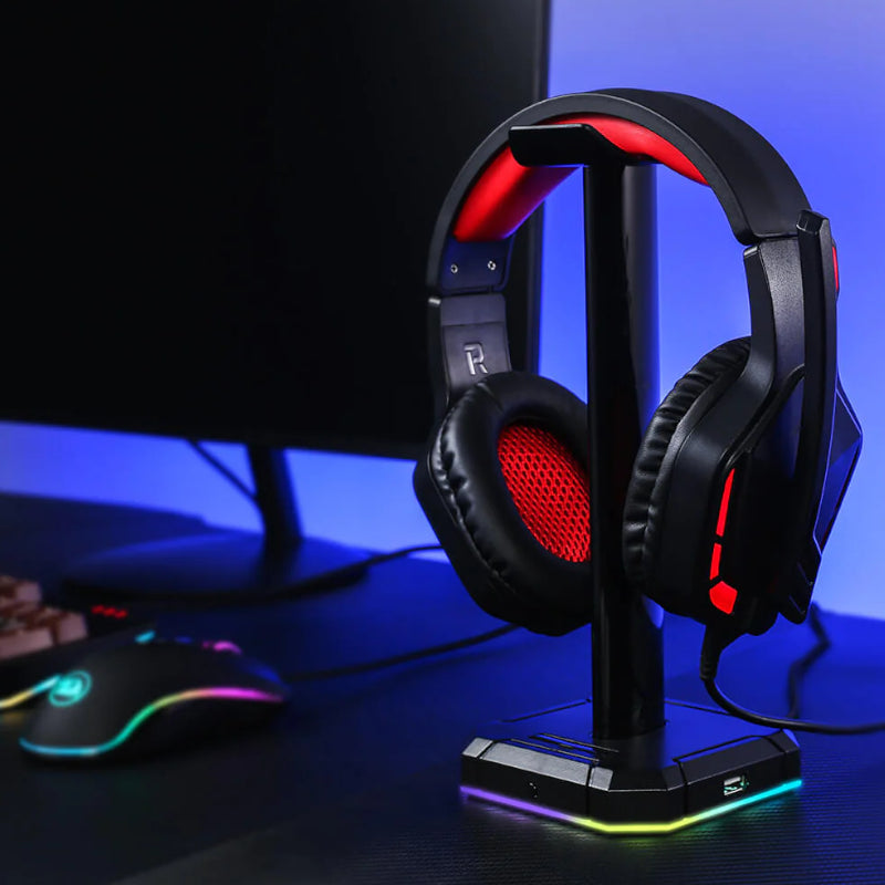 REDRAGON Over-Ear THEMIS Aux Gaming Headset - Black – image 5