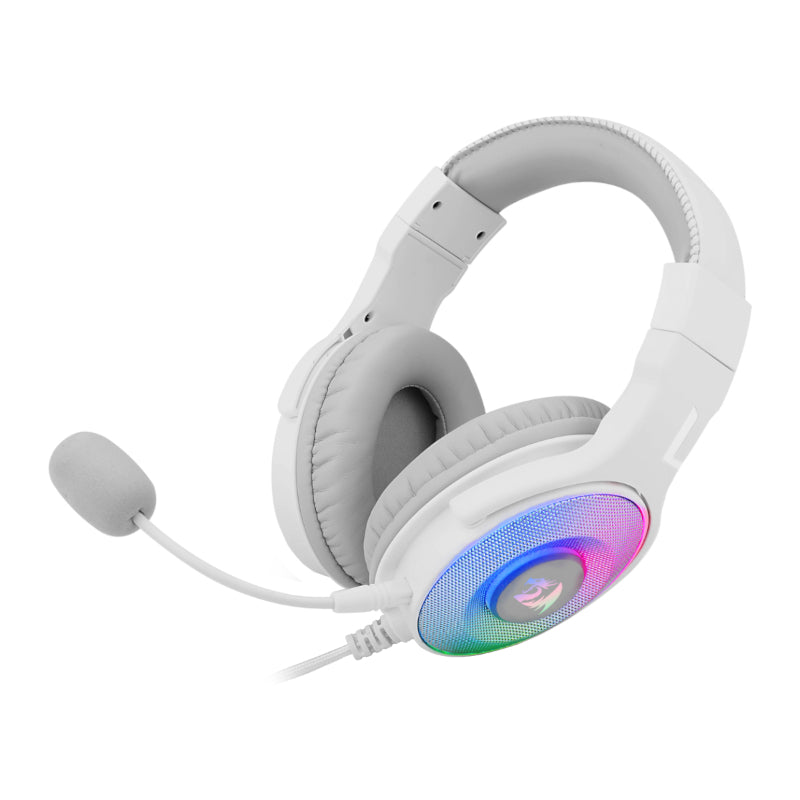 REDRAGON Over-Ear PANDORA USB (Power Only)|Aux (Mic and Headset) RGB Gaming Headset - White – image 3