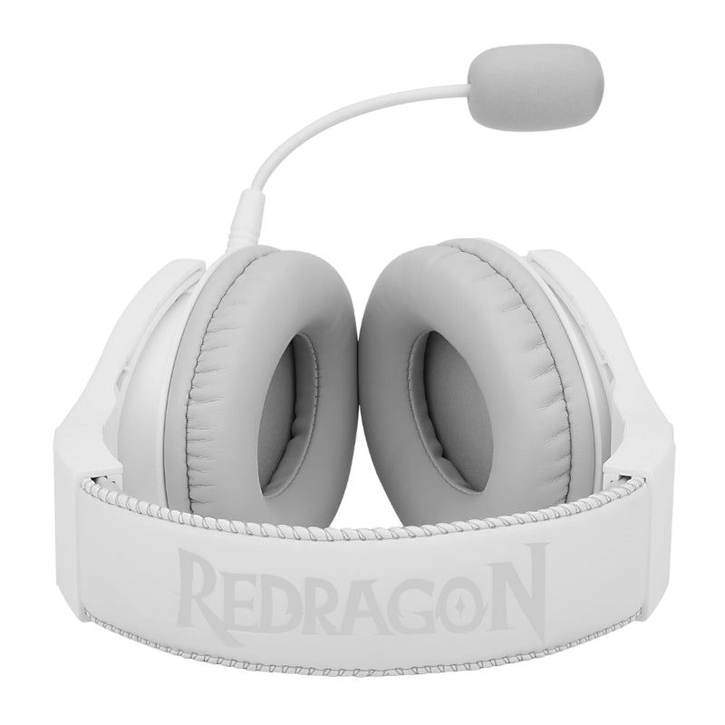 REDRAGON Over-Ear PANDORA USB (Power Only)|Aux (Mic and Headset) RGB Gaming Headset - White – image 4