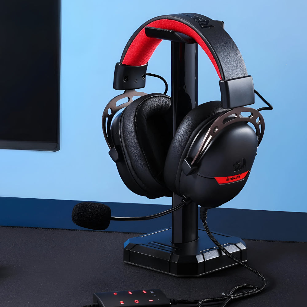 REDRAGON Over-Ear AURORA Gaming Headset - Black – image 2