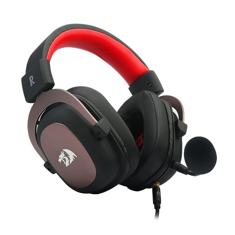 REDRAGON Over-Ear ZEUS 2 USB Gaming Headset - Black – image 3