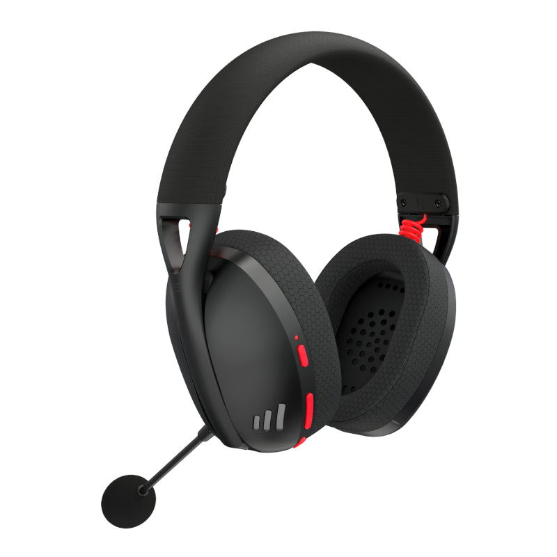 REDRAGON Over-Ear IRE BT5.2 Wireless Gaming Headset - Black - image 3