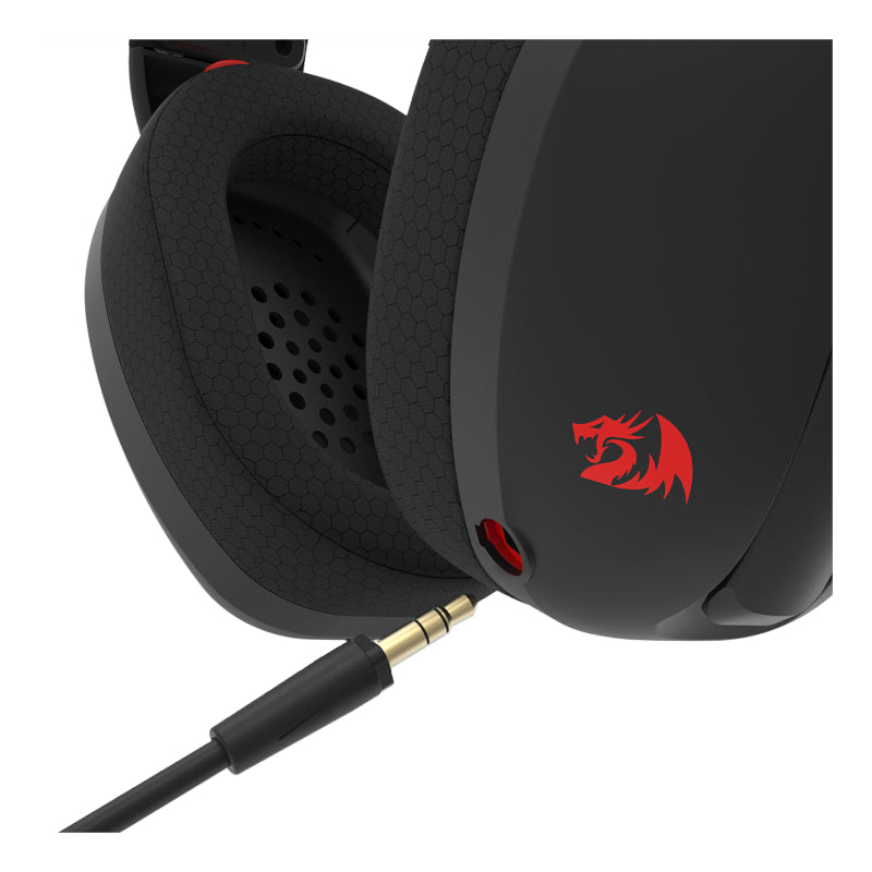 REDRAGON Over-Ear IRE BT5.2 Wireless Gaming Headset - Black – image 4